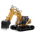 thumbnail image 2 of HUINA 15 Channels 2.4G 1/14 Rc Excavator Rc Car Charger with Battery Rc Alloy Excavator RTR for Kids Construction Vehicle Toys zhangyuxiang LED, 2 of 2