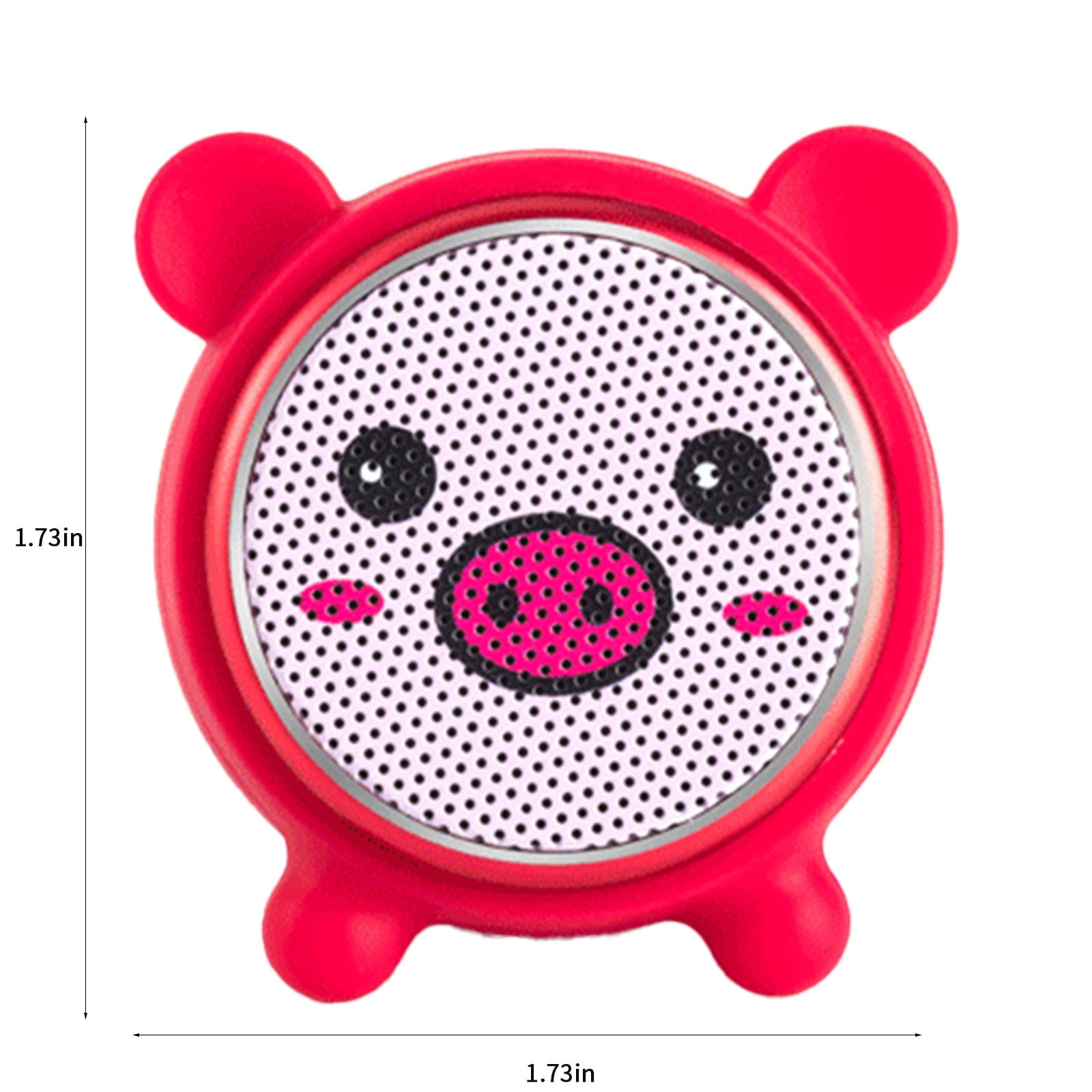 Birdeem Haut-Parleur Bluetooth Sans Fil Mini Portable avec Carte Mignon Mini Audio Caisson de Basses Enfants