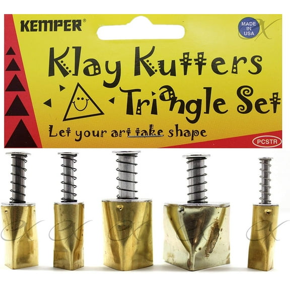 Kemper Pattern Cutters - Set of 5, Assorted, Triangle