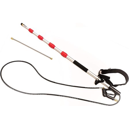 Thunder Hardware 4000 psi  Grade Telescoping Spray Wand for Pressure Washers with Stong Sling Strap Belt