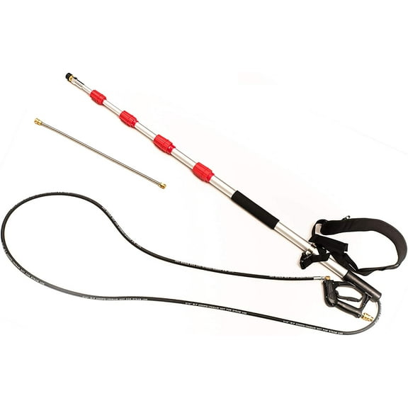 Thunder Hardware 4000 psi  Grade Telescoping Spray Wand for Pressure Washers with Stong Sling Strap Belt