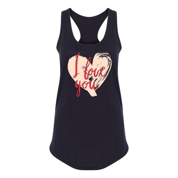I Love You Calli Design Tank Women -Image by Shutterstock, Female x-Large