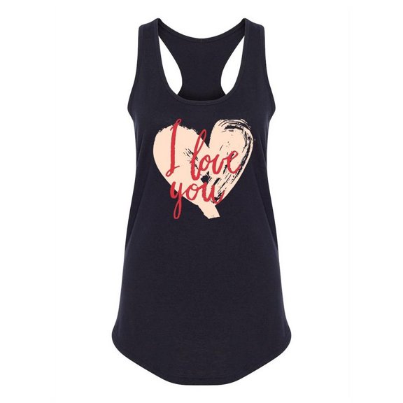 I Love You Calli Design Tank Women -Image by Shutterstock, Female x-Large