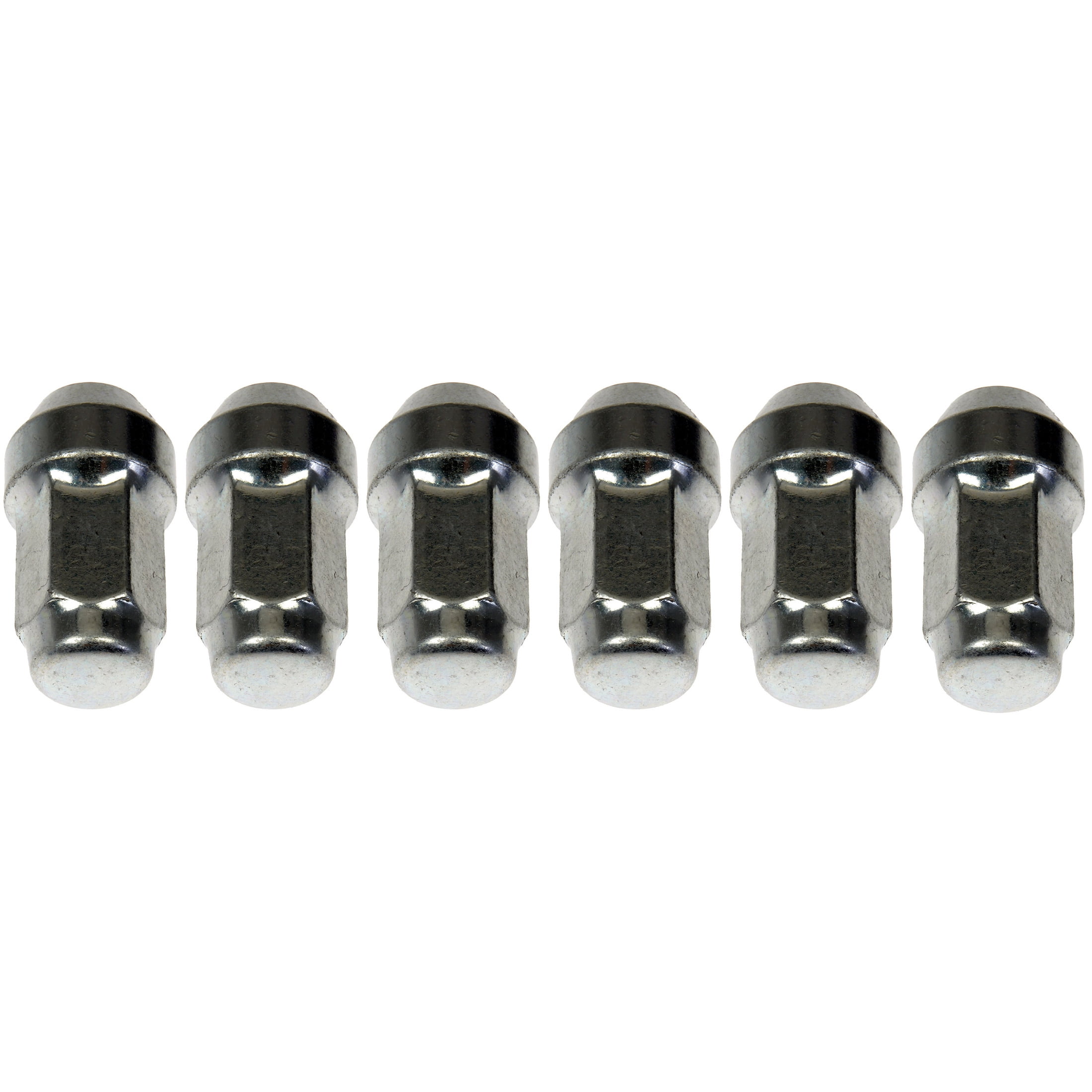 Dorman 611-288 Wheel Nut M14-2.0 Dometop - 21mm Hex, 54mm Length for Specific Ford / Lincoln Models (Pack of 10) (OE FIX)
