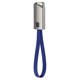 thumbnail image 1 of Cable USB-C trenzado de nailon: diseño de llavero, duradero, para carga rápida/sincronización., 1 of 2