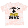 thumbnail image 3 of Inktastic Congrats My Aunt Graduated with Cap Boys or Girls Toddler T-Shirt, 3 of 5