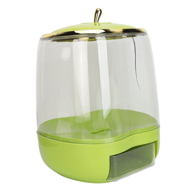 Rice Dispenser, 22LB Large Capacity Cereal Dispenser Storage With Lids, Sealed Cereal Dry Food Storage Containers With Cup, Pantry Organization For Rice, Soybean, Corn, Grains