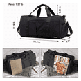 thumbnail image 2 of Maleta Deportiva  Bloosom Bolsa Gym Viaje Mochila Fitness Bag Negro, 2 of 4