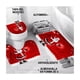 thumbnail image 4 of Juegos De Baño Navideños Cortina De Ducha Impermeable Fundas rojo santa, 4 of 4