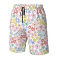 thumbnail image 4 of Pofeuu Retro Floral Prin Men's Swim Trunks Quick Dry Bathing Suit Swimming Board Shorts Mesh Lining Beach Swimwear-X-Large, 4 of 6
