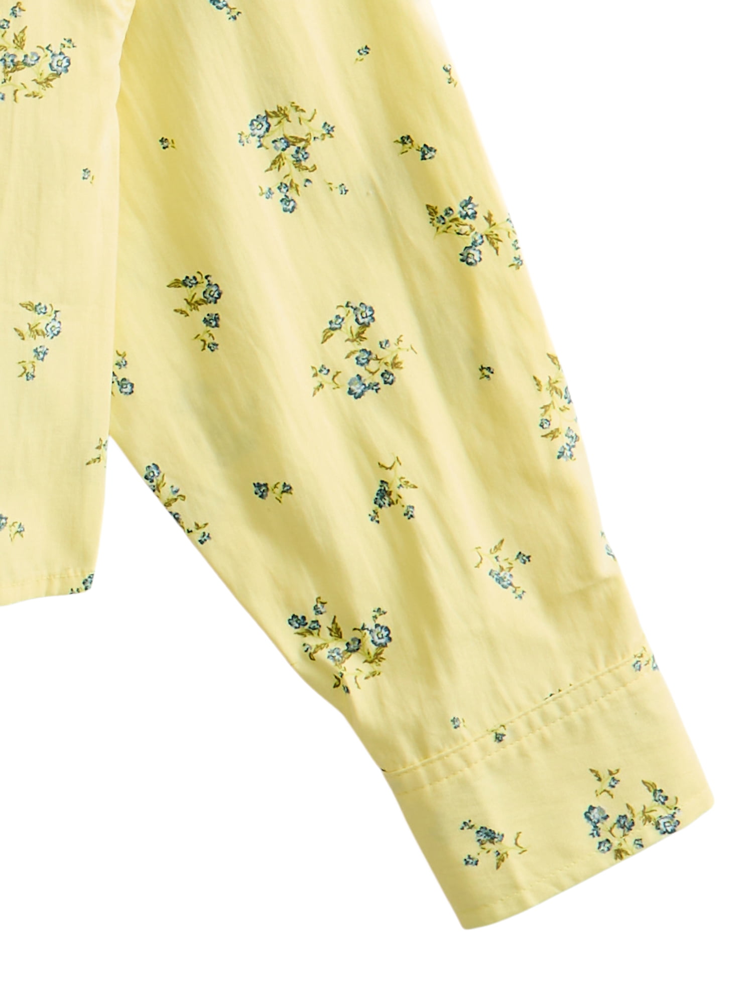 Weekend Academy Girls Button Up Shirt with Long Sleeves, Sizes 4-18