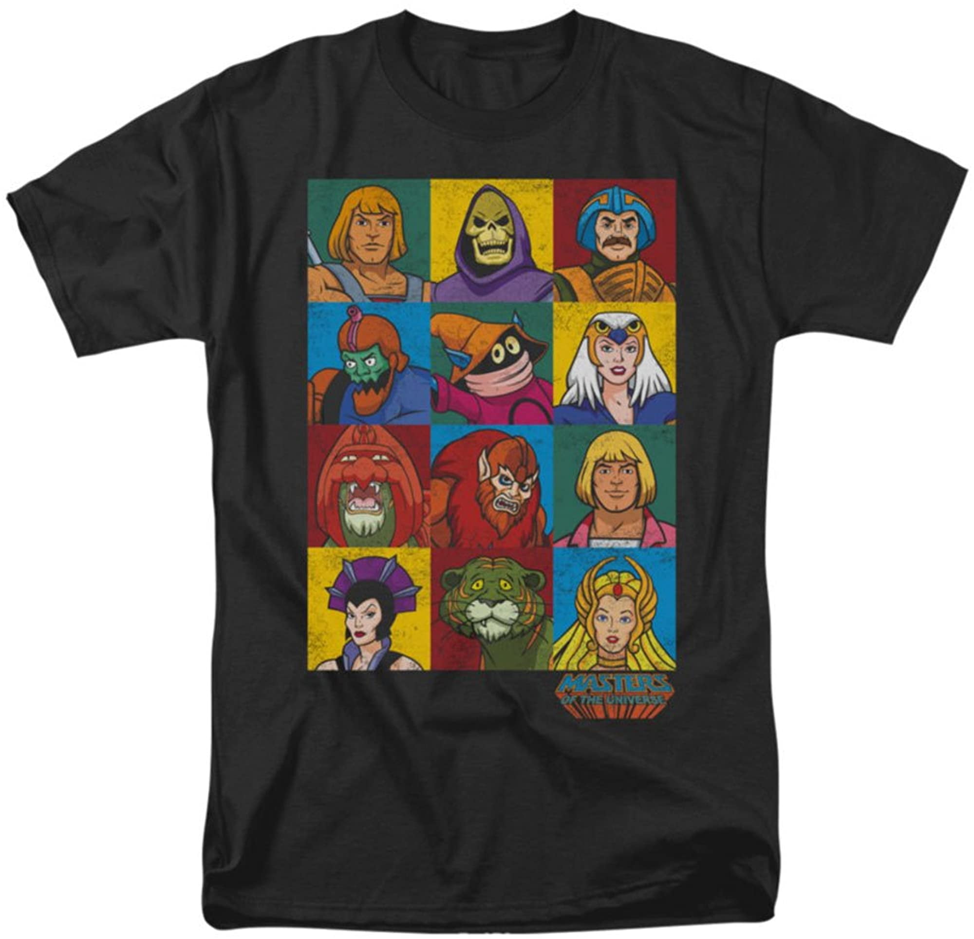 HeMan Mens Masters Of The Universe Heads Tee Shirt Walmart Canada