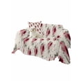 thumbnail image 2 of Pink Spring Floral Couch Cover for Dogs, Farmhouse Flowers Modern Art Washable Sofa Covers Slipcover for Pets Dogs Futon Cover, Couch Recliner Covers, Oversized Chair Slipcover 71"x91", 2 of 9