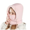 thumbnail image 3 of LYHaoo Boys And Girls Toddler Kids Winter Soft Warm Cap Knitted Hats Windproof Hat,Pink, 3 of 5