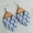 #4, variant on Retro Aztec Pattern Geometric Triangle Leaf Wood Southwest Ethnic Earrings