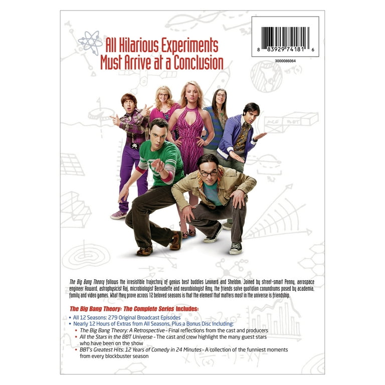 The Big Bang Theory: The Complete Series (Box Set) [DVD] - Walmart.com