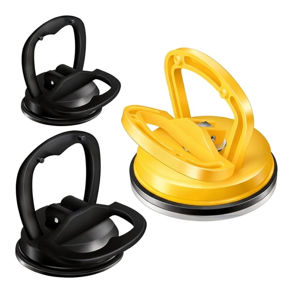 3 Pack Car Dent Puller – Powerful Suction Cup Dent Removal Kit for Car Body Dent Repair, Paintless Dent Remover Tool for Car, Tiles Lifting, Objects Moving, Screen