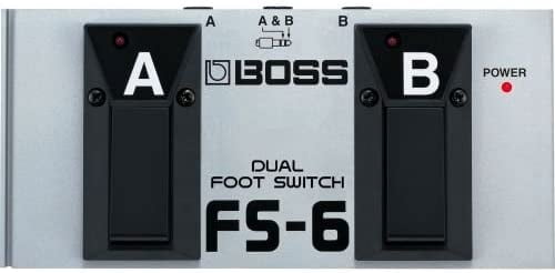 Boss FS-6 Dual Foot Switch Bundle with Picks and Austin Bazaar Polishing Cloth