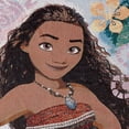thumbnail image 3 of Moana Island Girl Woven Tapestry Throw Blanket, 3 of 4