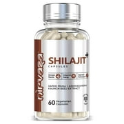Nirvasa Shilajit Capsules (800 mg)  - 60 Capsules
