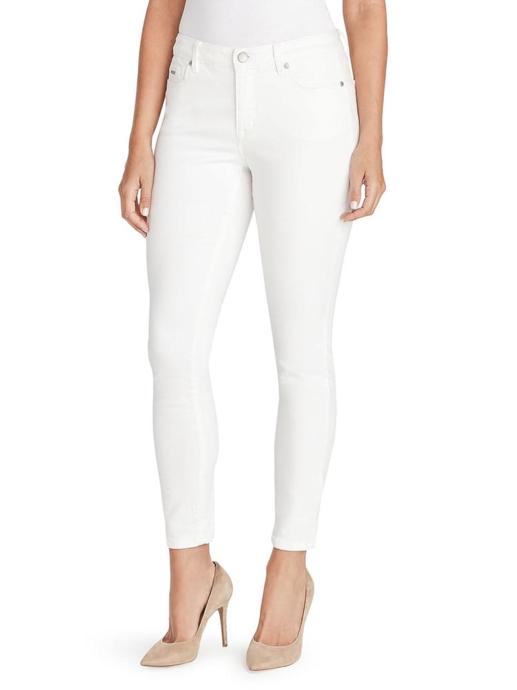 nine west white jeans