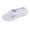 White, variant on Bovxnpu House Slippers for Women Casual Indoor/Outdoor Shoes, Women's Casual Summer Closed Toe Breathable Half-Slipper Slippers Comfy Indoor House Shoes