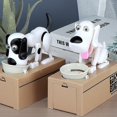 thumbnail image 2 of Hucha de perro pequeño con batería, juguete robótico para masticar monedas, caja de dinero, ahorro de dinero, hucha para, 2 of 5