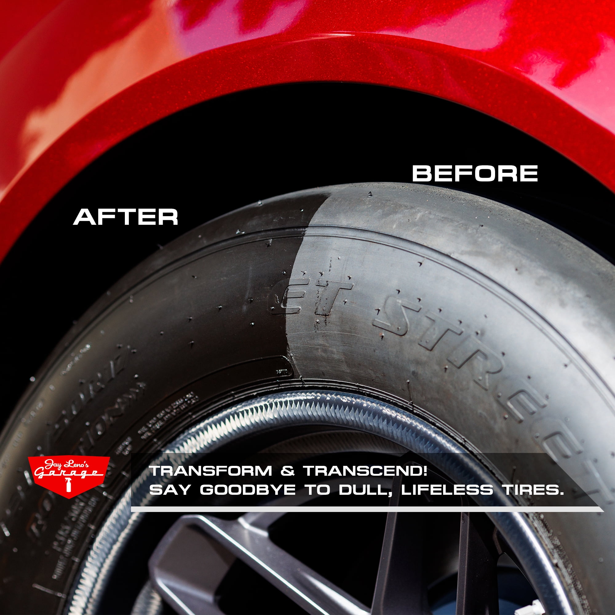 Jay Leno's Garage 11-Piece Car Detailing Kit with Ceramic Coating – Complete Wash, Dry, Tire & Wheel Set