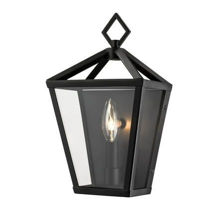 

Millennium Lighting 2530 1 Light 12 Tall Outdoor Lantern Wall Sconce - Black
