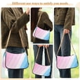thumbnail image 4 of FORMRS Womens Shoulder Bag with Chain Strap Clutch Purse Cute Tote Handbag, Pink Gradient, 4 of 7