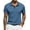 Deep Blue, variant on COOFANDY Mens Polo Shirt Casual Short Sleeve Button Collared Polo Golf Shirt Pocket Soild Cotton Tees T Shirt
