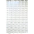 thumbnail image 3 of Rideau de douche Peva rideau de douche impermeable à l'eau rideau de douche à rayures inégales rideau de separation de douche simple moderne 180 * 180CM boucle en acier inoxydab, 3 of 5
