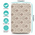 thumbnail image 5 of Washable Rubber Boho Style Vintage Dish Drying Mats for Kitchen Counter Home Large Coffee Bar Pad Accessories and Decor for Utensils Stemware 23.5''x15.5'', 5 of 7