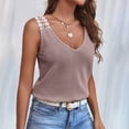 thumbnail image 2 of adviicd Womens Summer Tank Tops Women's Tank Tops Ribbed Seamless Workout Exercise Shirts Yoga Sleeveless Tops Pink,M, 2 of 5