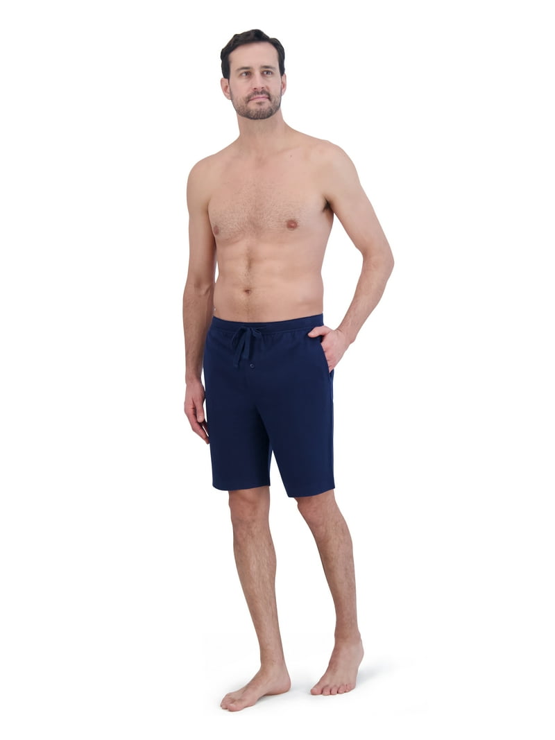 Hanes Originals Men's Soft Cotton French Terry Knit Sleep Shorts