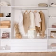 thumbnail image 5 of Bolsas de almacenamiento con patrón de margaritas 1 Pc 19.69"x15.75"x19.69" Beige Tela no tejida, 5 of 5