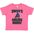 thumbnail image 3 of Inktastic Daddy Sailing Buddy Sailboat Boys or Girls Toddler T-Shirt, 3 of 5