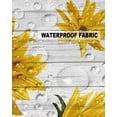 thumbnail image 5 of Farm Garden Sunflowers on Wooden Plank Outdoor Pillow Covers Set of 2, Decorative Waterproof Throw Pillow Case, Blossoming Floral Cotton Linen Soft Cozy Cushion Pillowcases, 5 of 6