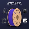 thumbnail image 4 of Creality Hyper PLA 3D Printer Filament 600mm/s High-Speed +/-0.03mm Accuracy For Creality K1 Max Ender-5 S1 Anycubic Prusa Bambu Brown 1 Unit per pack, 4 of 7