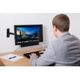 thumbnail image 2 of Mount-It! Monitor Wall Mount | Fits 17"-30" Computer Screens | Full Motion VESA 75 100 Compatible, 2 of 8