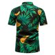 thumbnail image 4 of Camisas de manga corta estampadas delgadas casuales de primavera y verano para hombres Blusa de playa superior Pompotops oipoqjl25506, 4 of 6