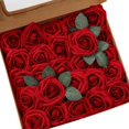 thumbnail image 1 of Rosas artificiales Flores Rosas de espuma Rosas de espuma Flores artificiales Cabezas de rosas Rosa artificial falsa Rosa Diy Ramos de boda Decoración nupcial del hogar (25, 1 of 5