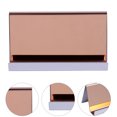 thumbnail image 3 of 2pcs Novel Fashion Multifunction Simple Practical Stainless Steel Cards Organizers Business Card Racks Card Display Stands for Office, 3 of 8