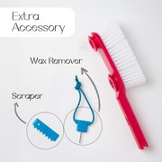 LISTEN The Clean Fin Surf Brush Fin Tool Blue
