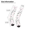 thumbnail image 5 of Balery Alpacas And Hearts Fun Novelty Socks Men'S Women'S Crew Socks Funny Crazy Novelty Socks Quirky And Cool Socks, 5 of 9