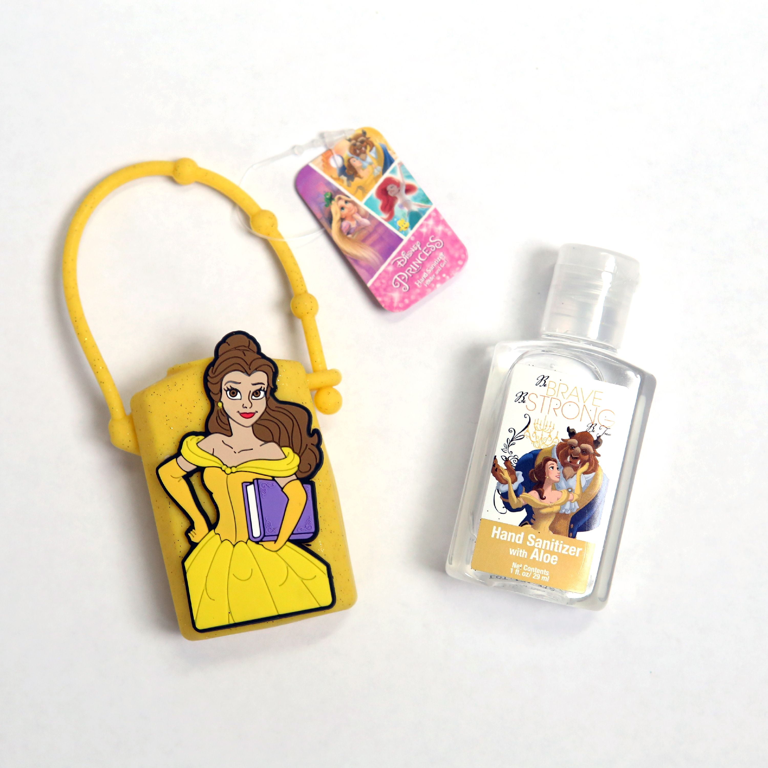 Official Disney Princess Hand Sanitizer with Aloe (1, Yellow Belle)