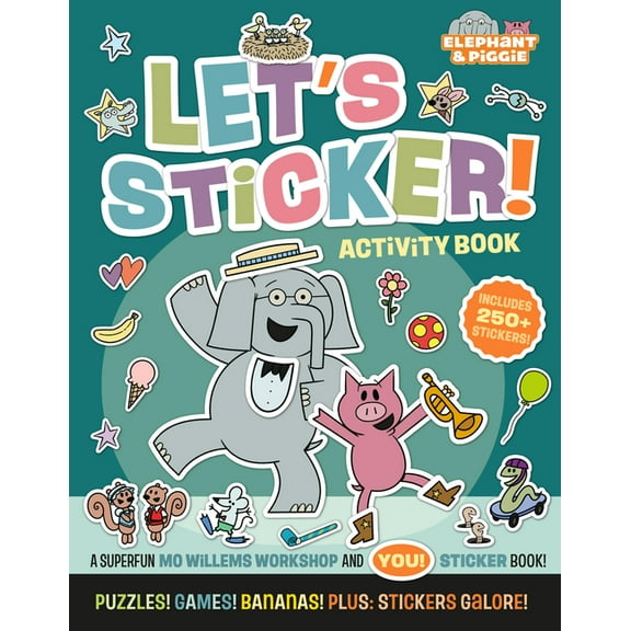 Elephant & Piggie Elephant & Piggie: Let's Sticker! (Paperback)