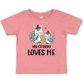 thumbnail image 3 of Inktastic Zebra My Granny Loves Me Boys or Girls Baby T-Shirt, 3 of 5