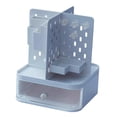thumbnail image 3 of Organizador de escritorio con cajón, organizador de escritorio, suministros de papelería, versátil Azul, 3 of 9