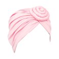 thumbnail image 1 of Turbante africano Jygee Disc, ingenioso, preatado, elegante, de alta elasticidad, para la cabeza, para mujer, color rosa, 1 of 5